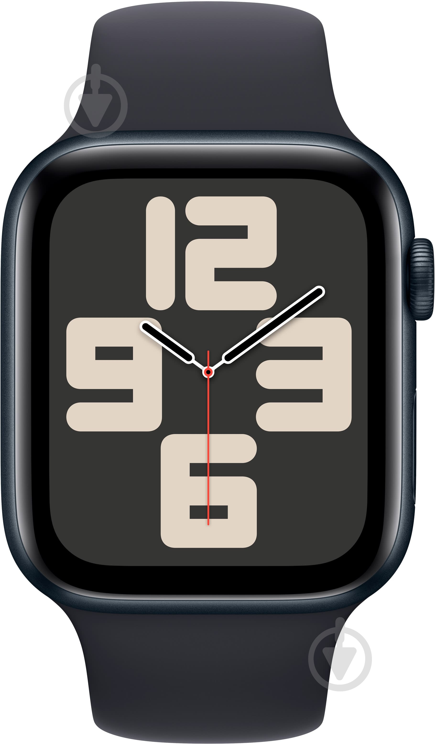 Смарт-годинник Apple Watch SE 2023 GPS 44mm Midnight Aluminium Case with Midnight Sport Band - M/L (MRE93QP/A) - фото 2