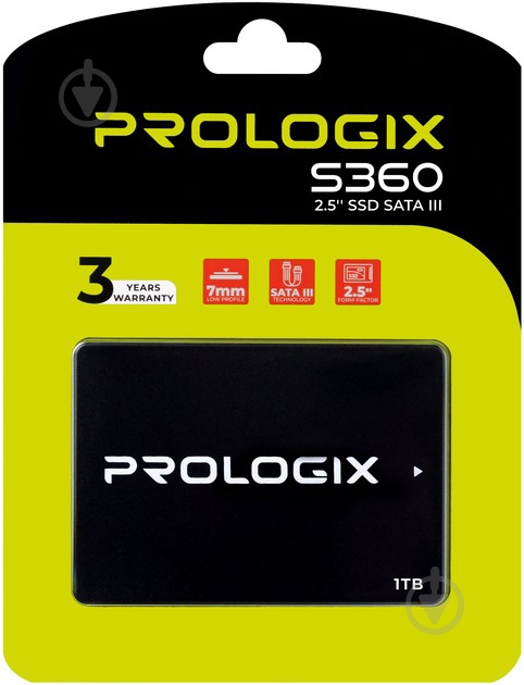SSD-накопитель PrologiX S360 1000GB 2,5" SATA III TLC (PRO1000GS360) - фото 3