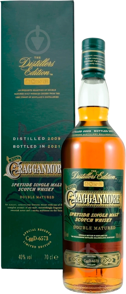 Виски Cragganmore Distillers Edition 0,7 л - фото 1