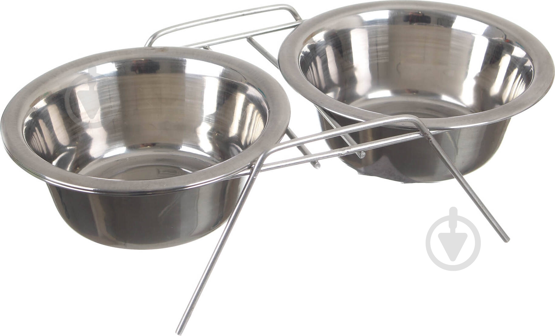 Набор мисок на подставке 2 шт. - фото 2