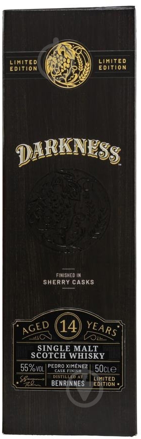 Віскі Darkness! Benrinnes 14yo 0,5 л - фото 3 Віскі Darkness! Benrinnes 14yo 0,5 л - фото 3
