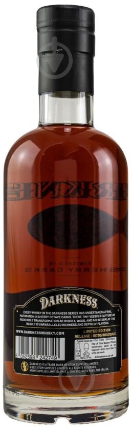 Віскі Darkness! Benrinnes 14yo 0,5 л - фото 2 Віскі Darkness! Benrinnes 14yo 0,5 л - фото 2