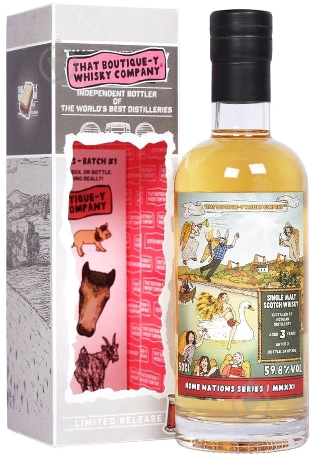 Виски TBWC Nc'nean 3yo Batch 2 0,5 л - фото 1