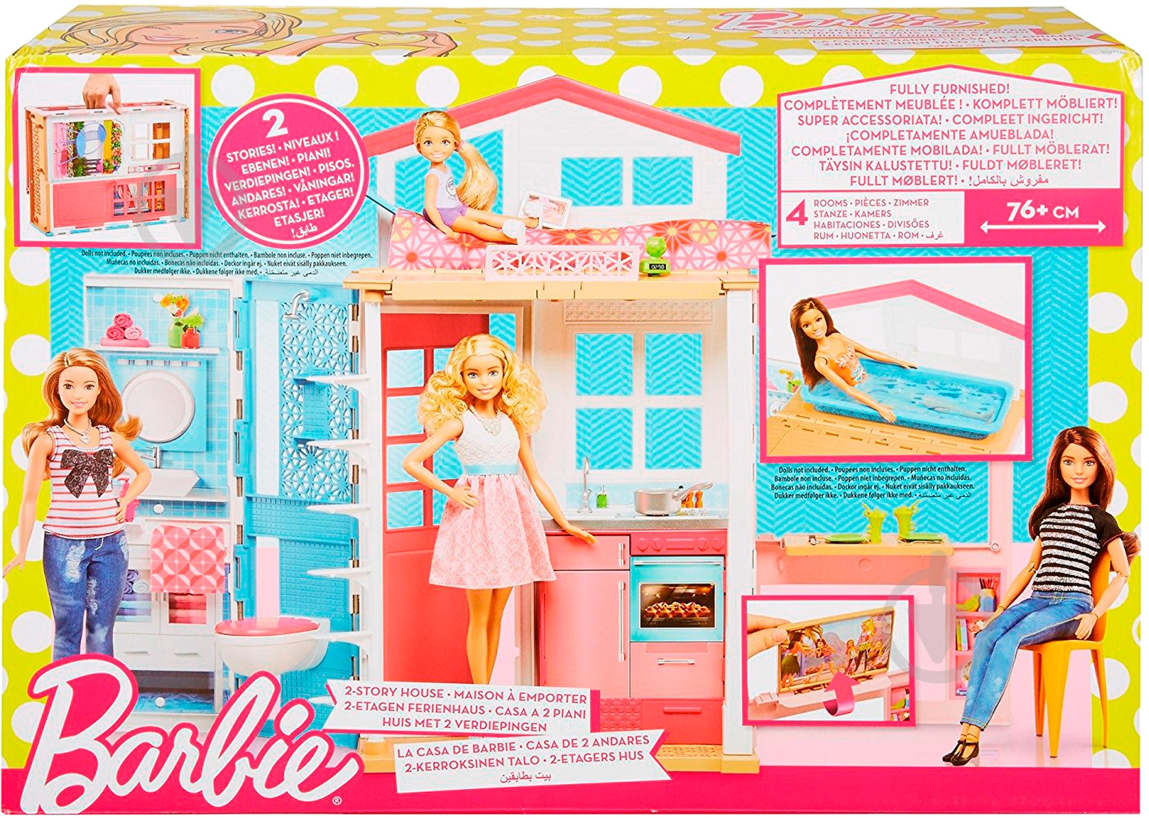 Домик для кукол Barbie DVV47 - фото 5