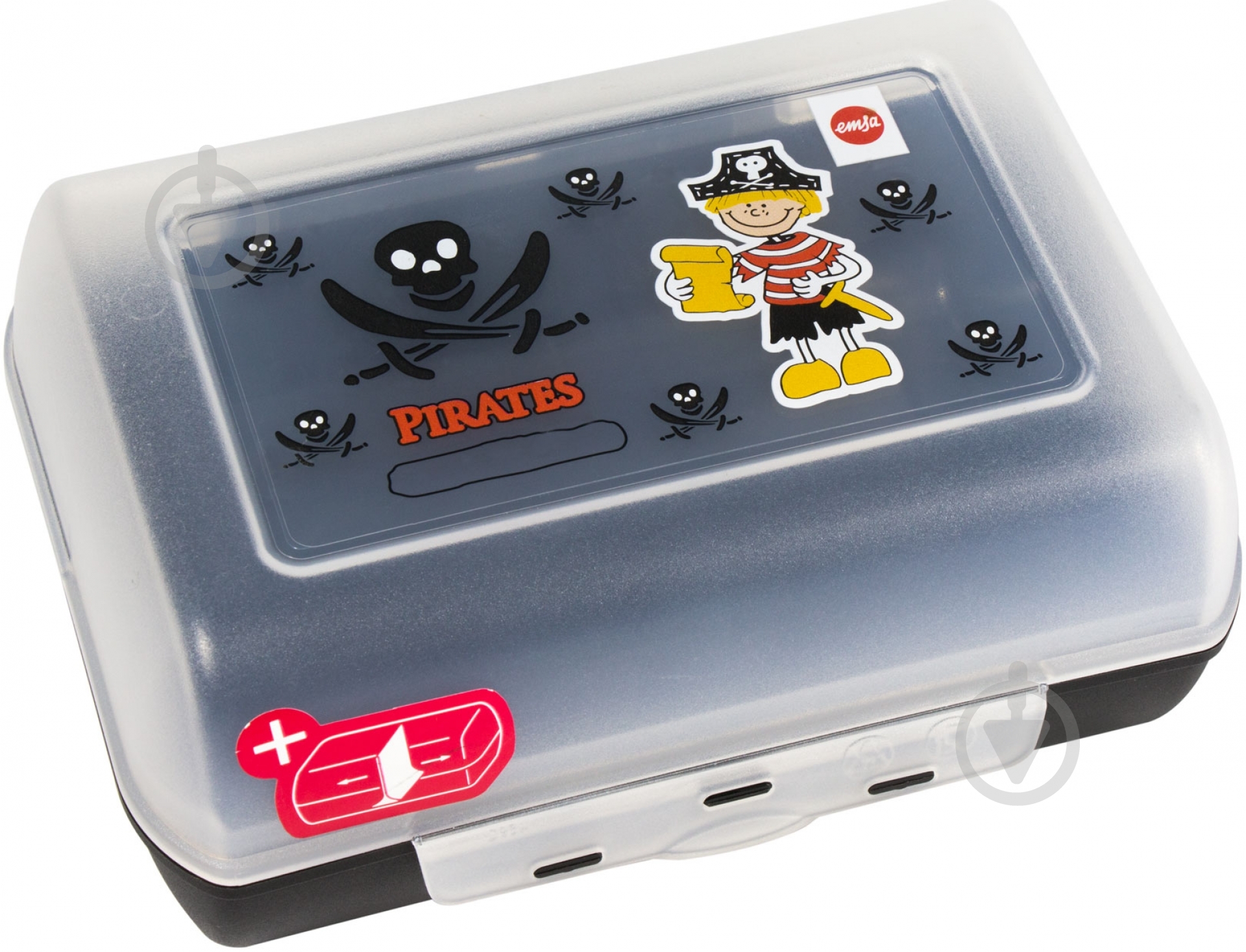 Контейнер Emsa VARIABOLO Пират с перегородкой - фото 1 Контейнер Emsa VARIABOLO Пират с перегородкой - фото 1