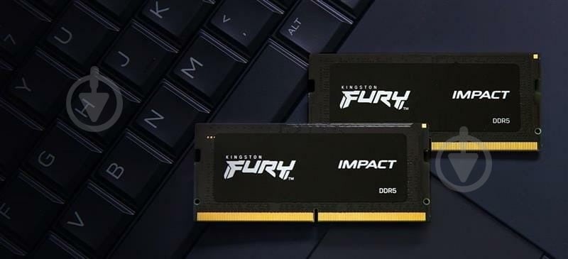 Оперативная память Kingston SODIMM DDR5 32 GB (2x16GB) 5600 MHz (KF556S40IBK2-32) - фото 5