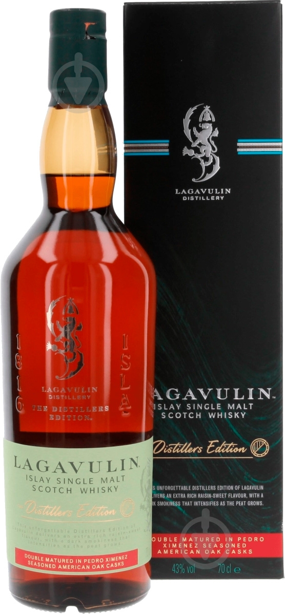 Виски Lagavulin Distillers Edition Double Matured 0,7 л - фото 1