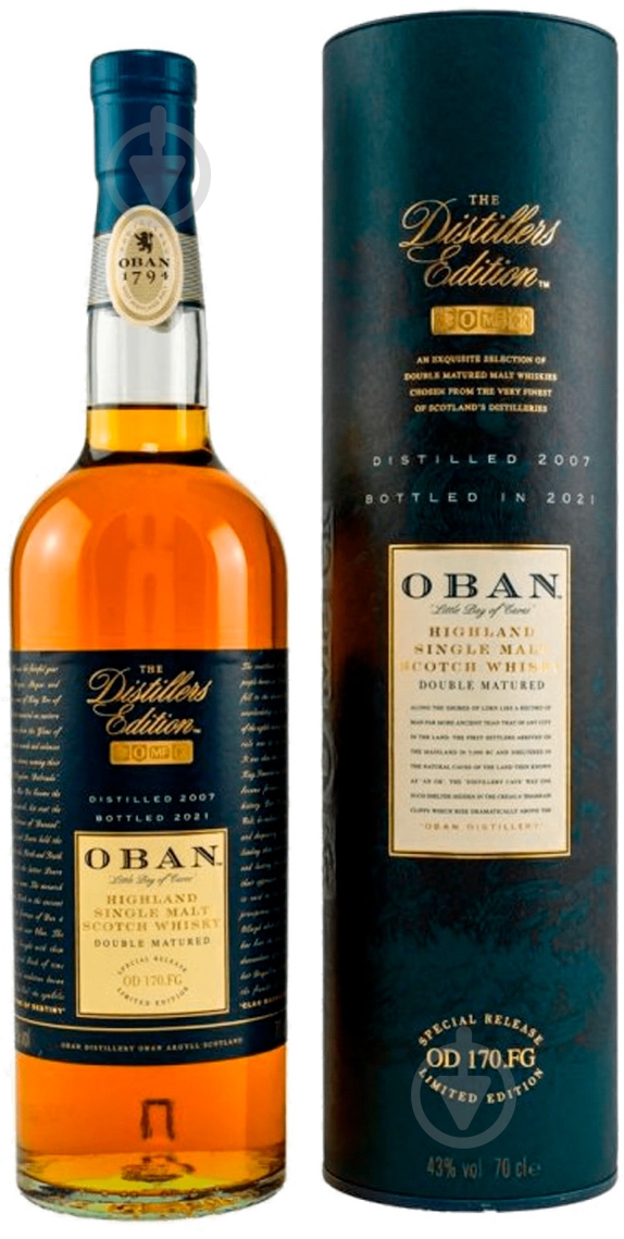 Виски Oban Distillers Edition 0,7 л - фото 1