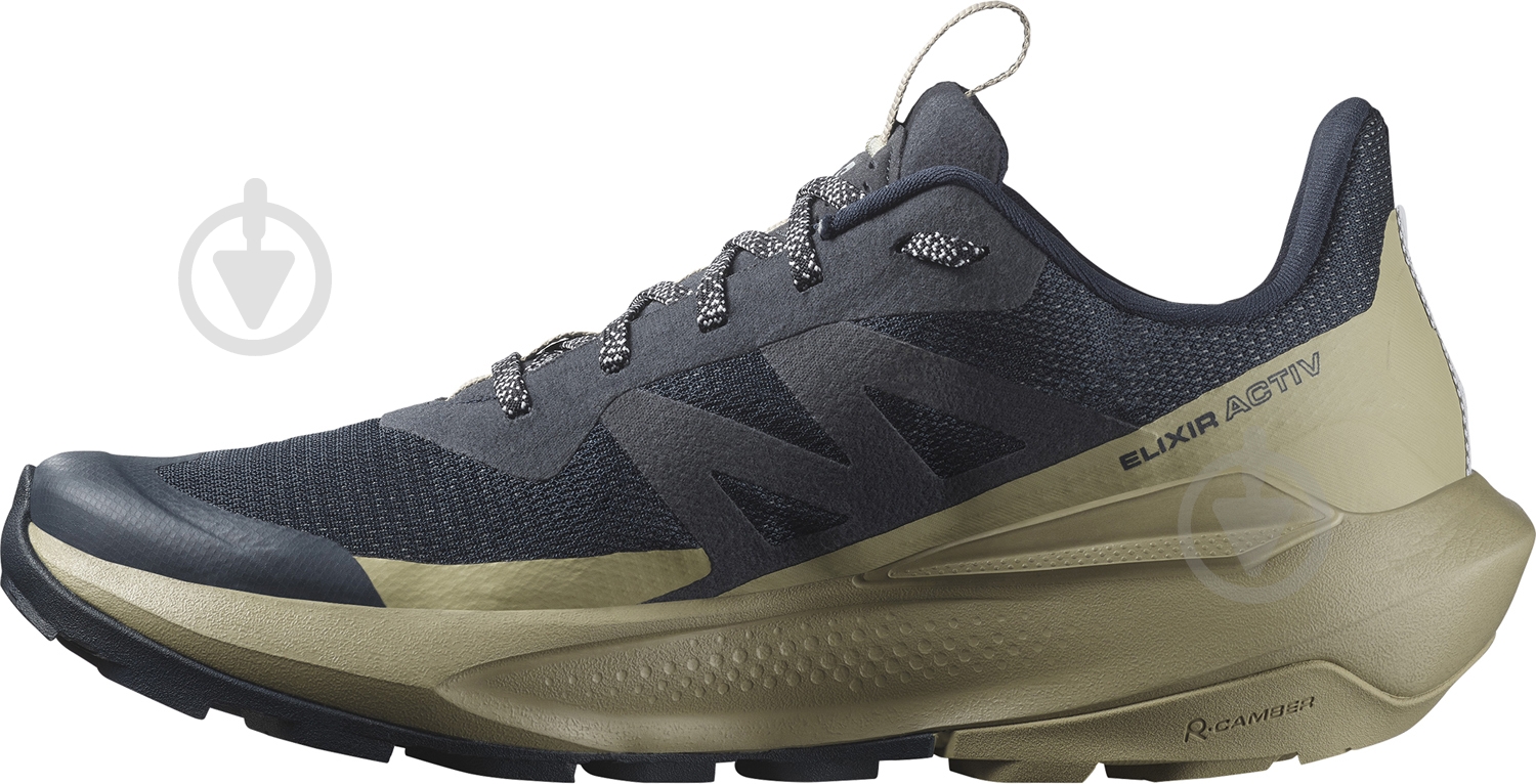 Кросівки чоловічі демісезонні Salomon ELIXIR ACTIV L47455300 р.40 2/3 чорно-зелені - фото 2 Кросівки чоловічі демісезонні Salomon ELIXIR ACTIV L47455300 р.40 2/3 чорно-зелені - фото 2