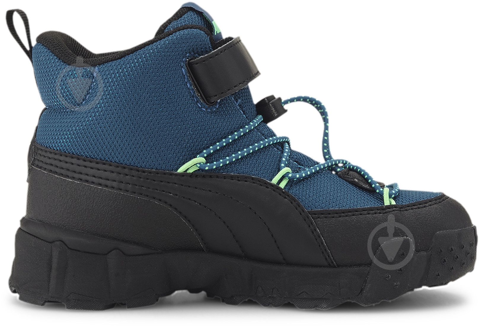 Кроссовки демисезонные Puma MAKA PURETEX V PS DIGI 19291204 р.28,5 синие - фото 2