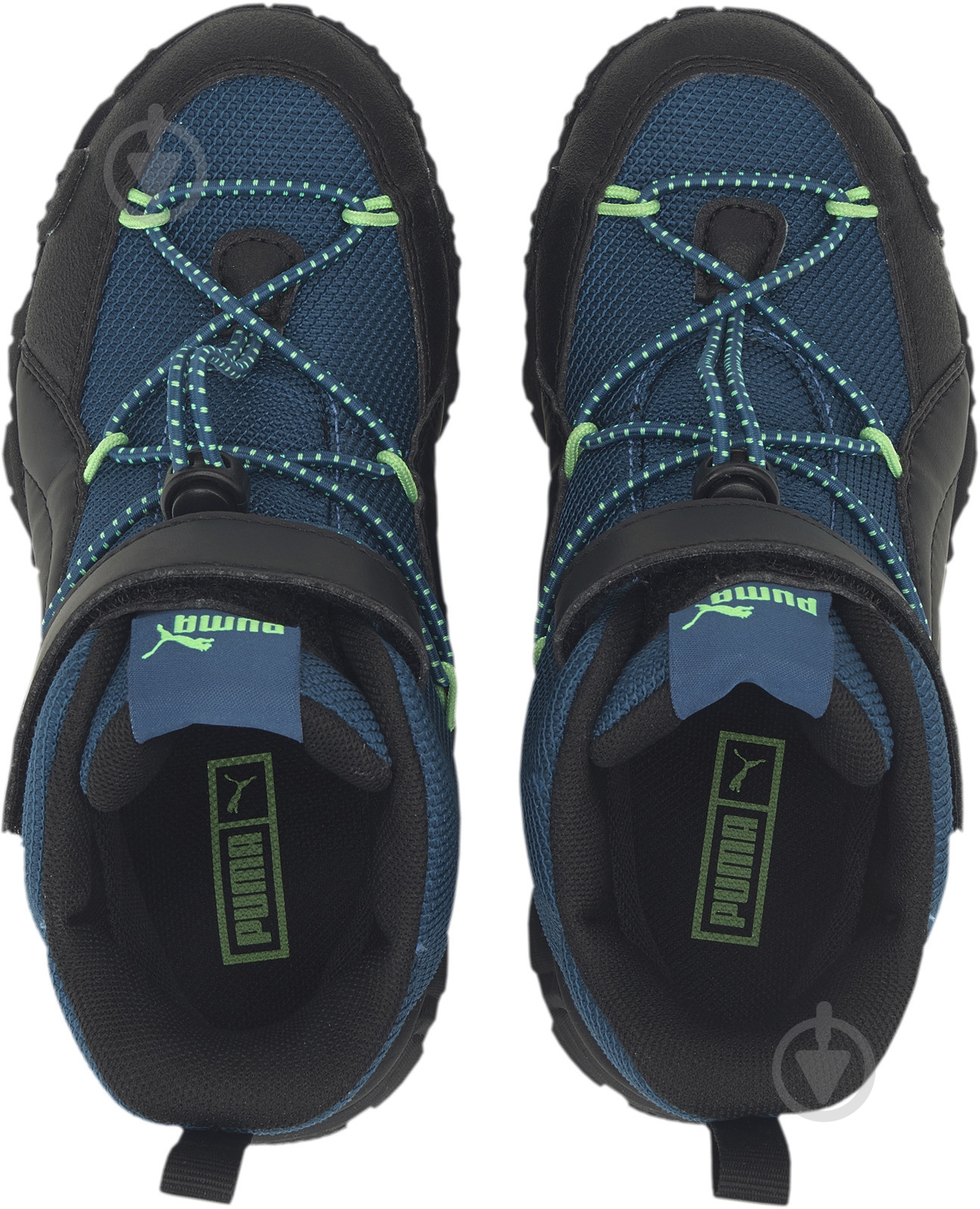 Кроссовки демисезонные Puma MAKA PURETEX V PS DIGI 19291204 р.28,5 синие - фото 3