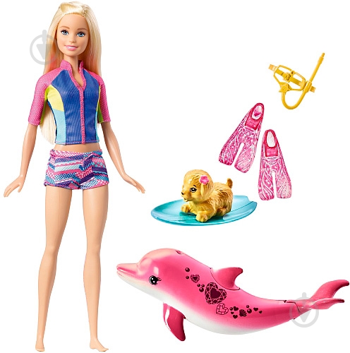 Игровой набор Barbie Магия дельфинов FBD63 - фото 1