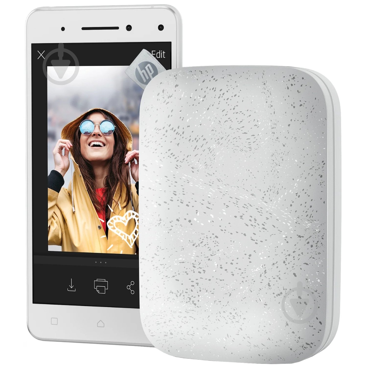 Портативний принтер HP Sprocket (HPISPW) - фото 2