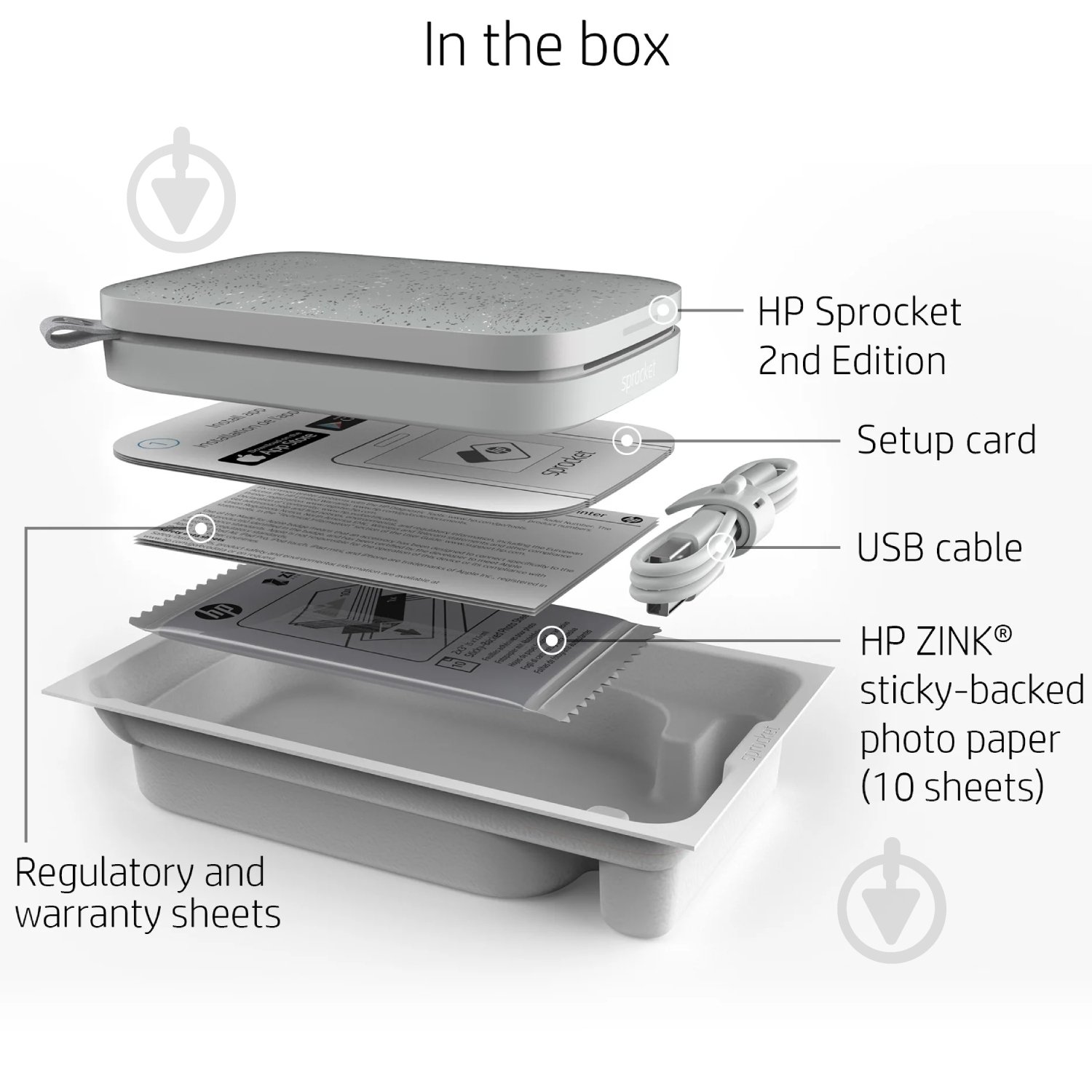 Портативний принтер HP Sprocket (HPISPW) - фото 5