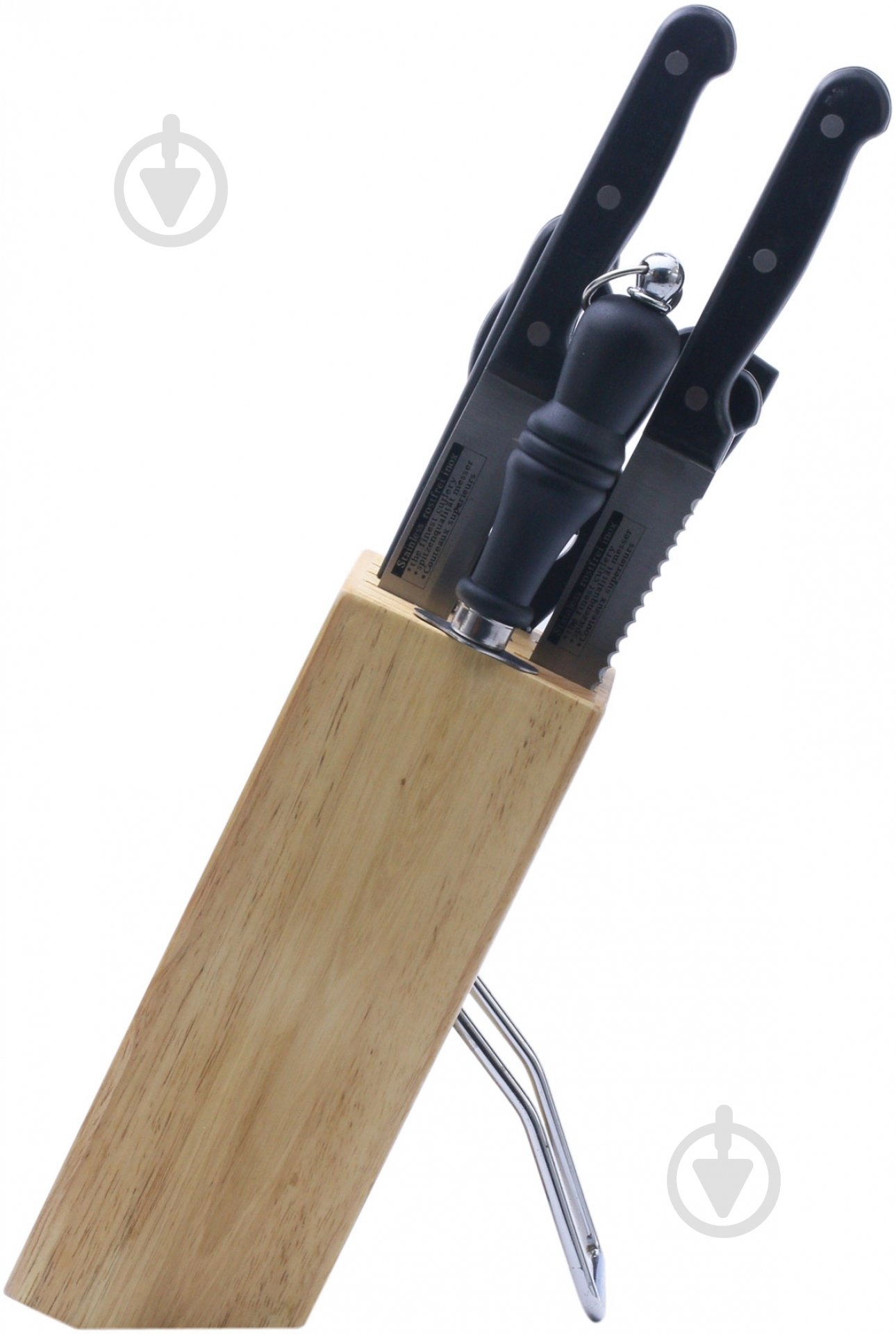 Набор ножей на подставке Aurora 9 предметов 843AU - фото 3