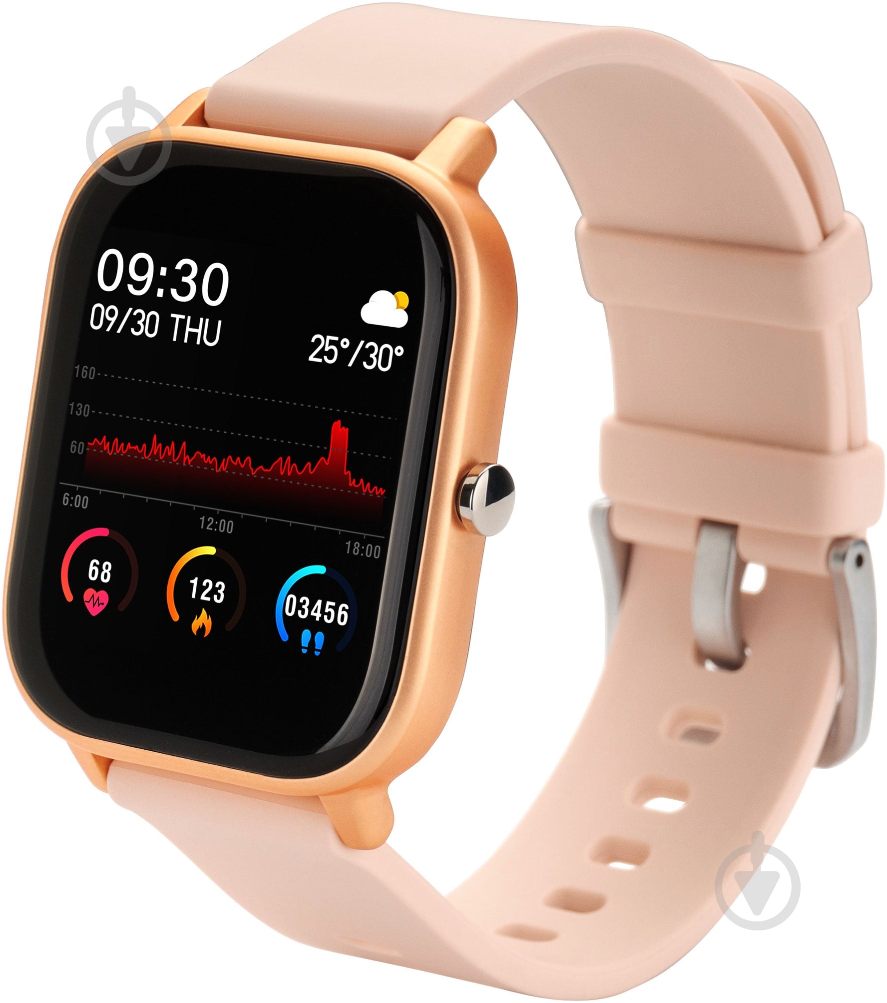 Смарт-часы Globex Smart Watch gold (Me Gold Rose) - фото 1 Смарт-часы Globex Smart Watch gold (Me Gold Rose) - фото 1