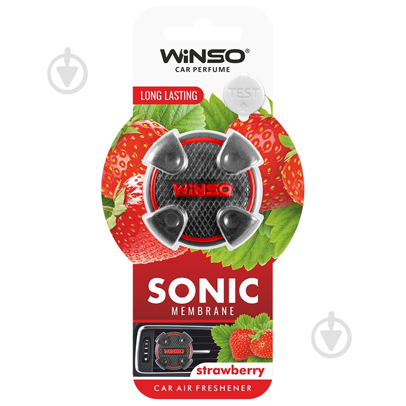 Ароматизатор на дефлектор WINSO Sonic - Strawberry - фото 1