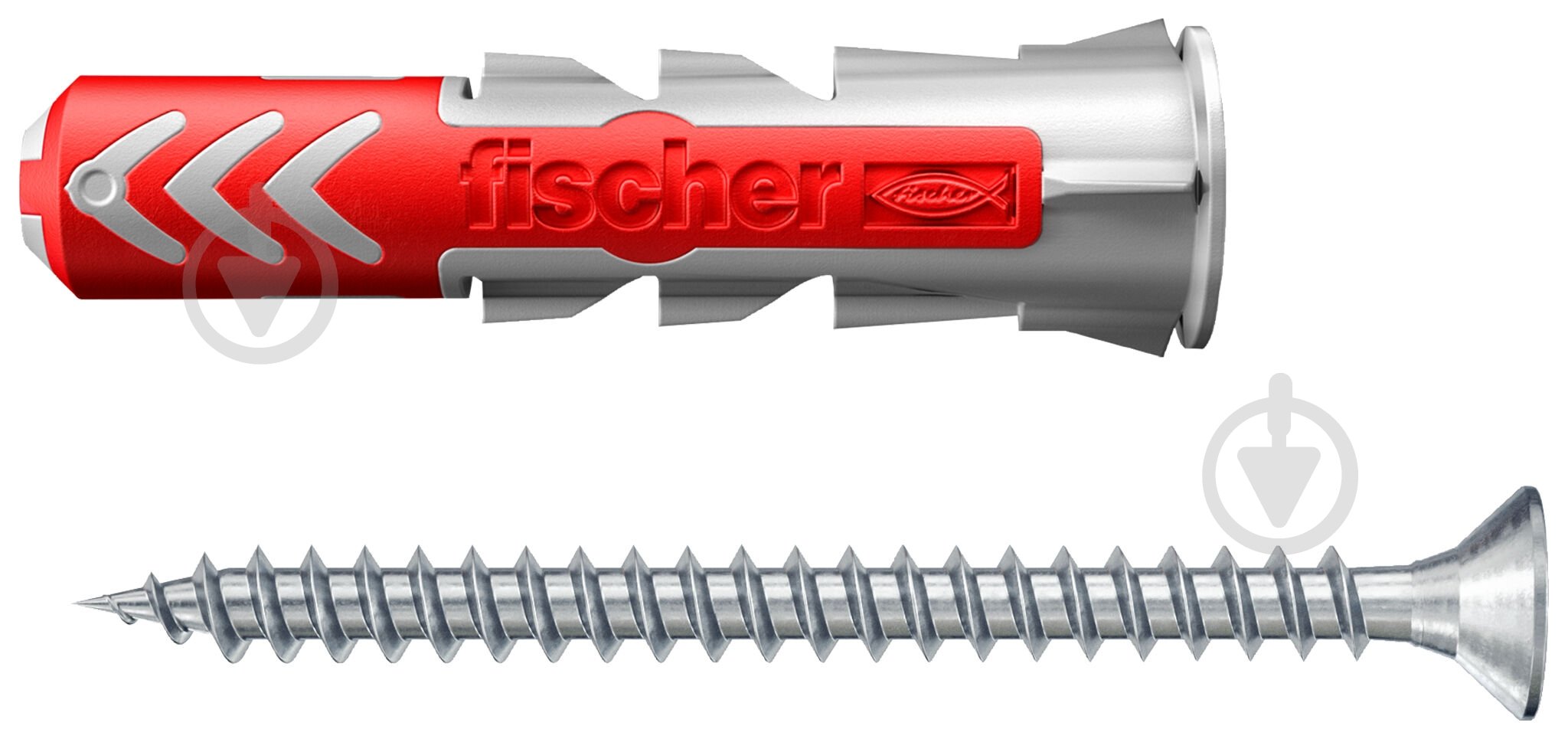 Дюбель універсальний з шурупом DUOPOWER S K NV fischer 8x40 мм 8 шт. (534998) - фото 1 Дюбель універсальний з шурупом DUOPOWER S K NV fischer 8x40 мм 8 шт. (534998) - фото 1