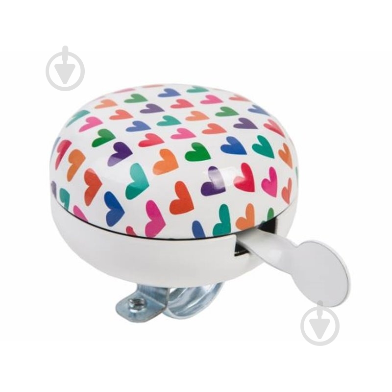 Звонок VLT Rainbow Hearts 80 мм - фото 1 Звонок VLT Rainbow Hearts 80 мм - фото 1