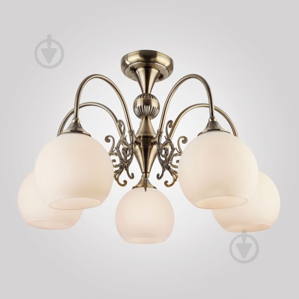 Люстра Strotskis Aria 60052/5 5x60 Вт E27 бронзовий/бежевий - фото 1