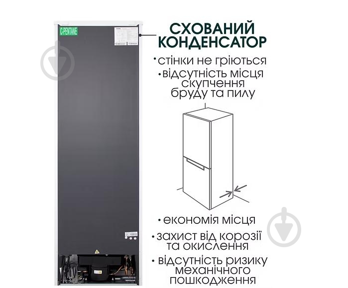 Холодильник PRIME Technics RFS 1703 M - фото 4