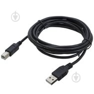 Дата-кабель Patron USB 2.0 AM/BM 3 м черный (CAB-PN-AMBM-30) - фото 1