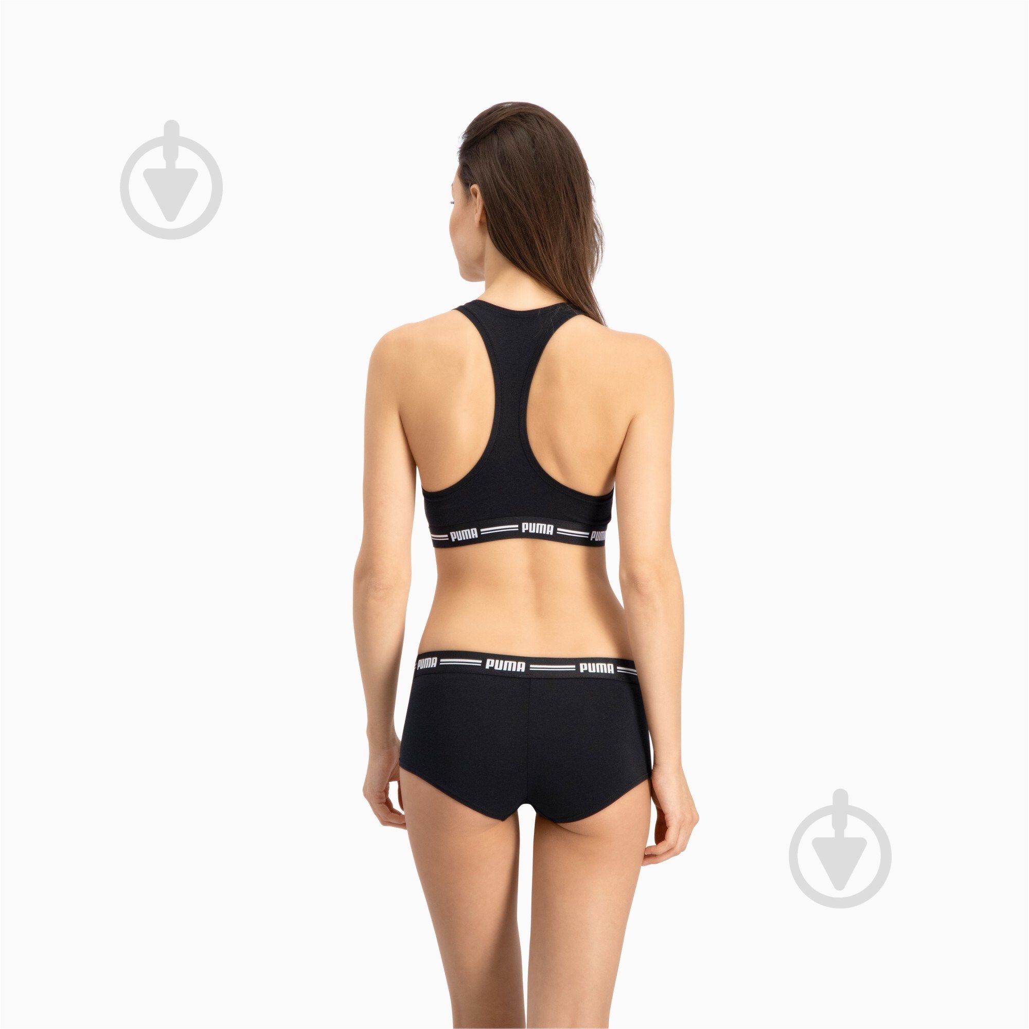 Бра Puma WOMEN RACER BACK TOP 1P HANG BLACK 90786204 р.L черный - фото 2