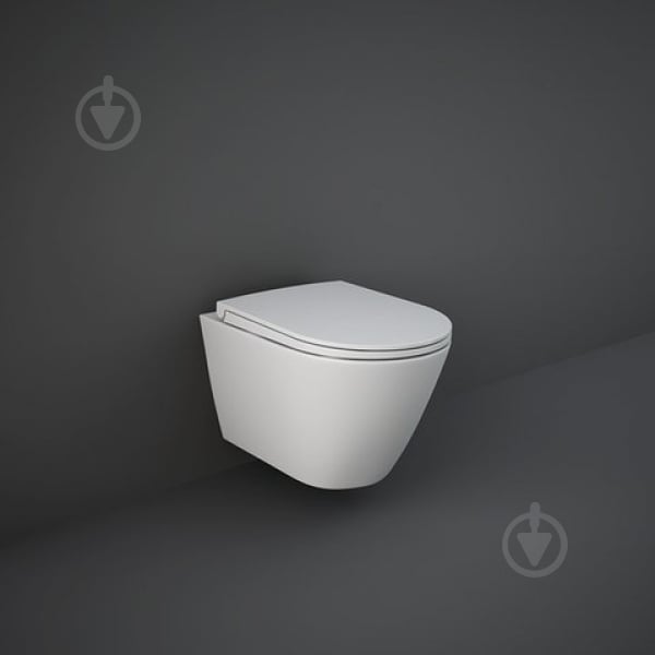 Унитаз подвесной Rak Ceramics FEELING RIMLESS с сид. S/C (белый мат) - фото 2 Унитаз подвесной Rak Ceramics FEELING RIMLESS с сид. S/C (белый мат) - фото 2