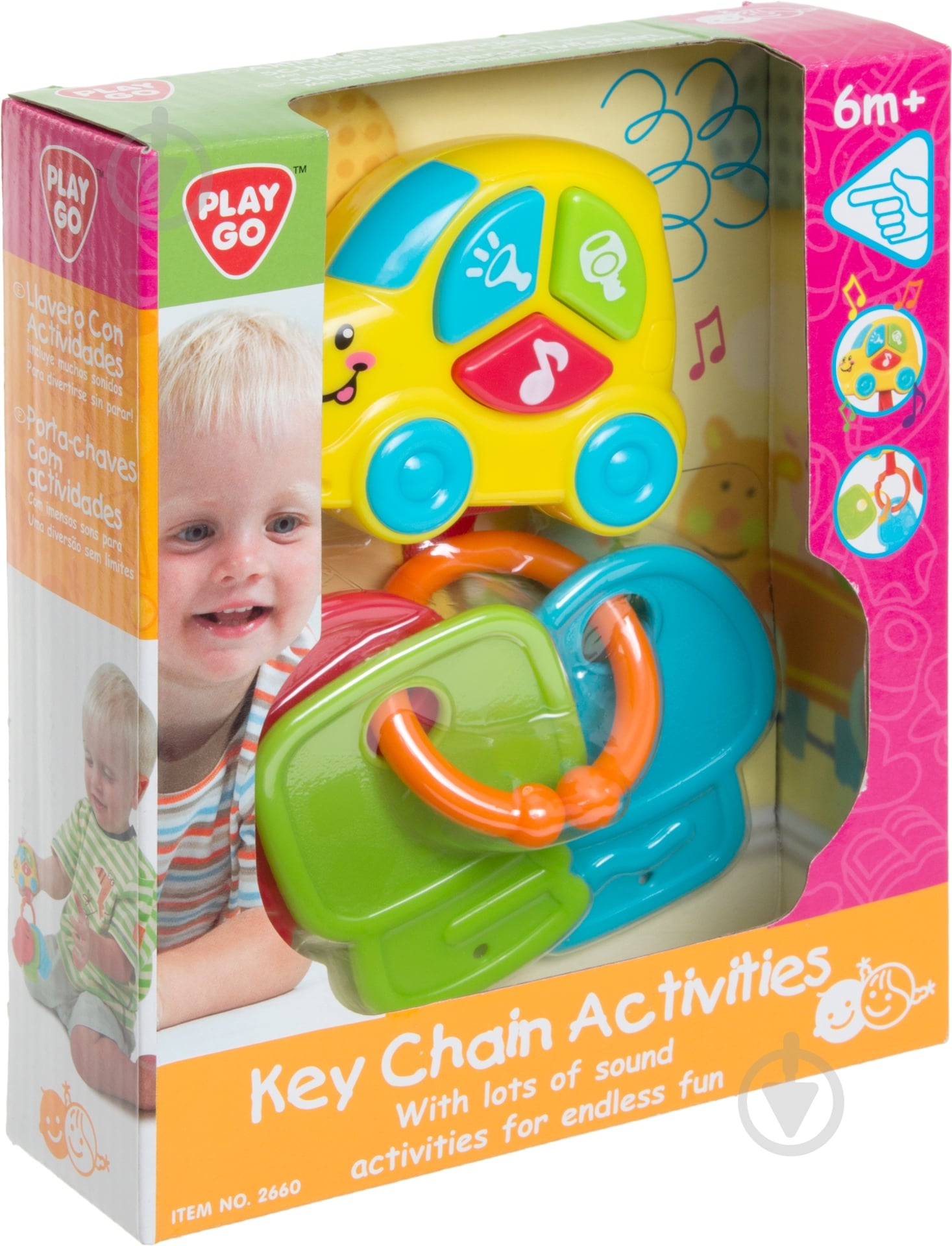 Игрушка развивающая Playgo Музыкальные ключи 2660 - фото 4