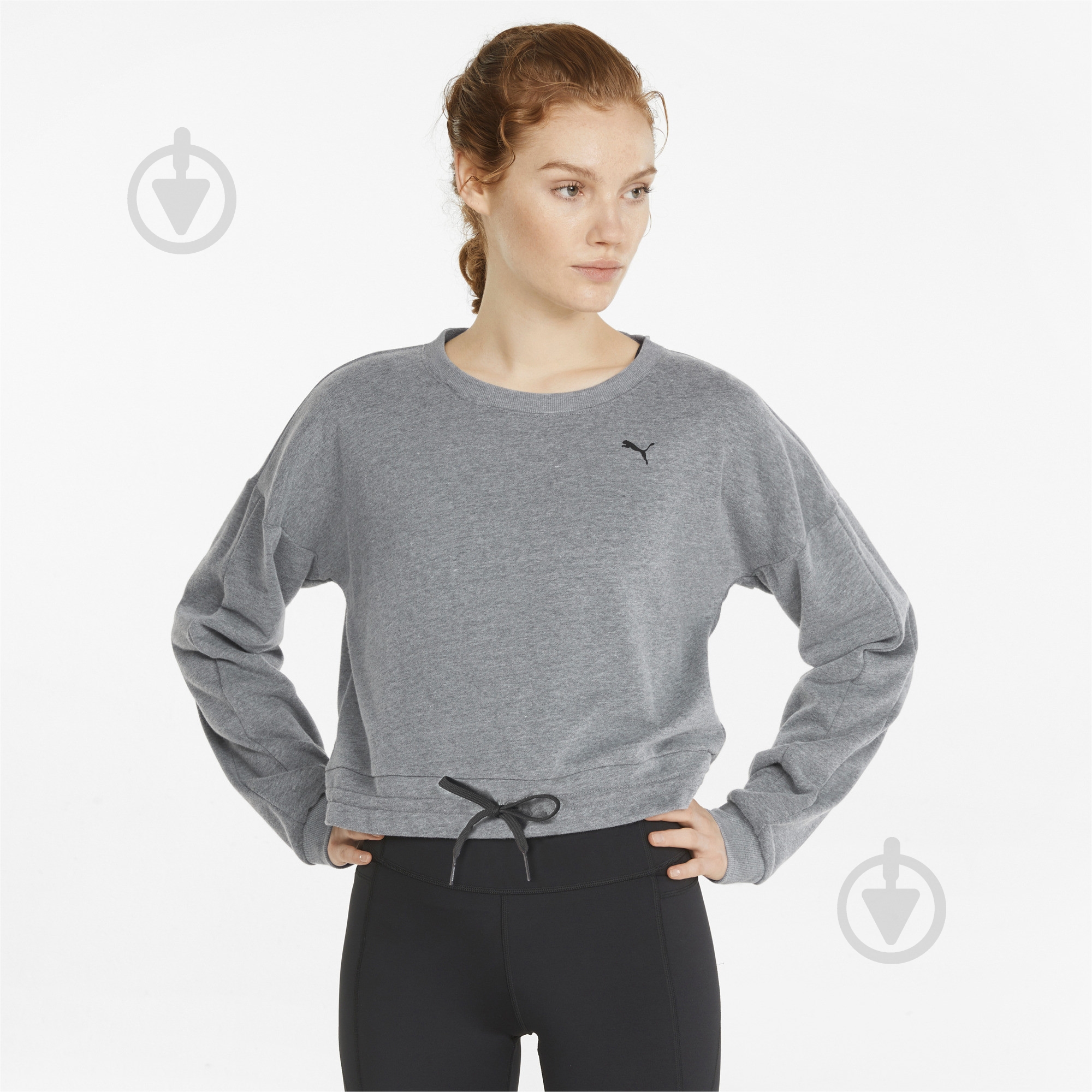 Свитшот Puma TRAIN FRENCH TERRY CREW SWEATSHIRT 52162203 р.XS серый - фото 1 Свитшот Puma TRAIN FRENCH TERRY CREW SWEATSHIRT 52162203 р.XS серый - фото 1