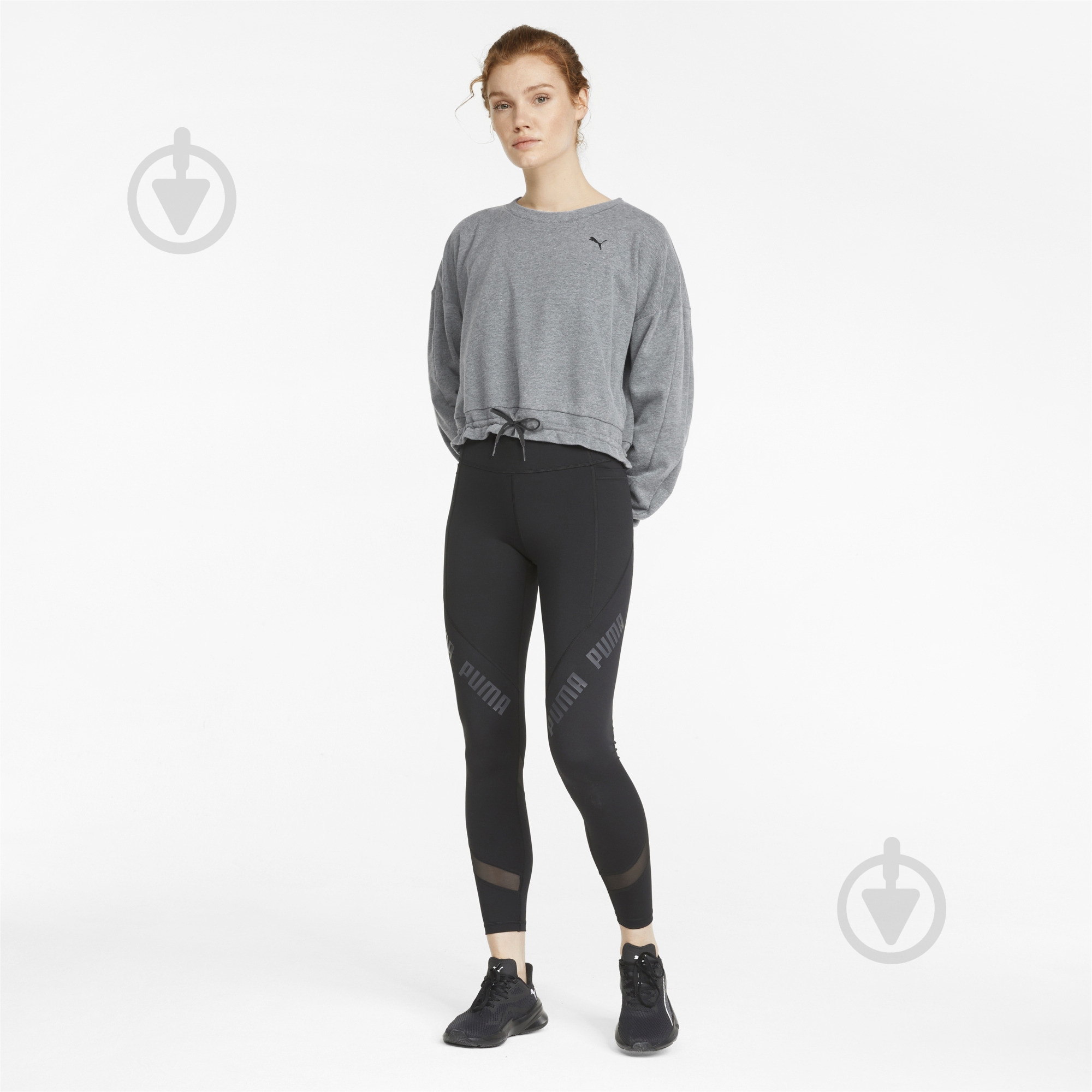 Свитшот Puma TRAIN FRENCH TERRY CREW SWEATSHIRT 52162203 р.XS серый - фото 3 Свитшот Puma TRAIN FRENCH TERRY CREW SWEATSHIRT 52162203 р.XS серый - фото 3