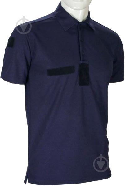 Поло Camo-Tec Tactical ID Coolpass р.S темно-синій - фото 1
