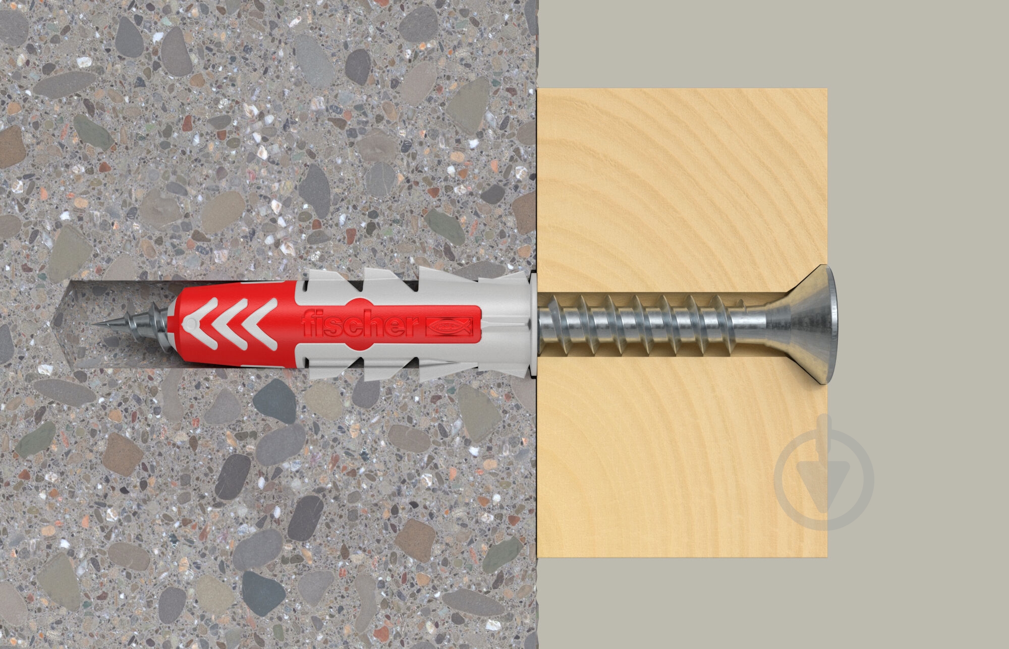 Дюбель універсальний з шурупом DUOPOWER S K NV fischer 18 шт. (536249) - фото 7 Дюбель універсальний з шурупом DUOPOWER S K NV fischer 18 шт. (536249) - фото 7