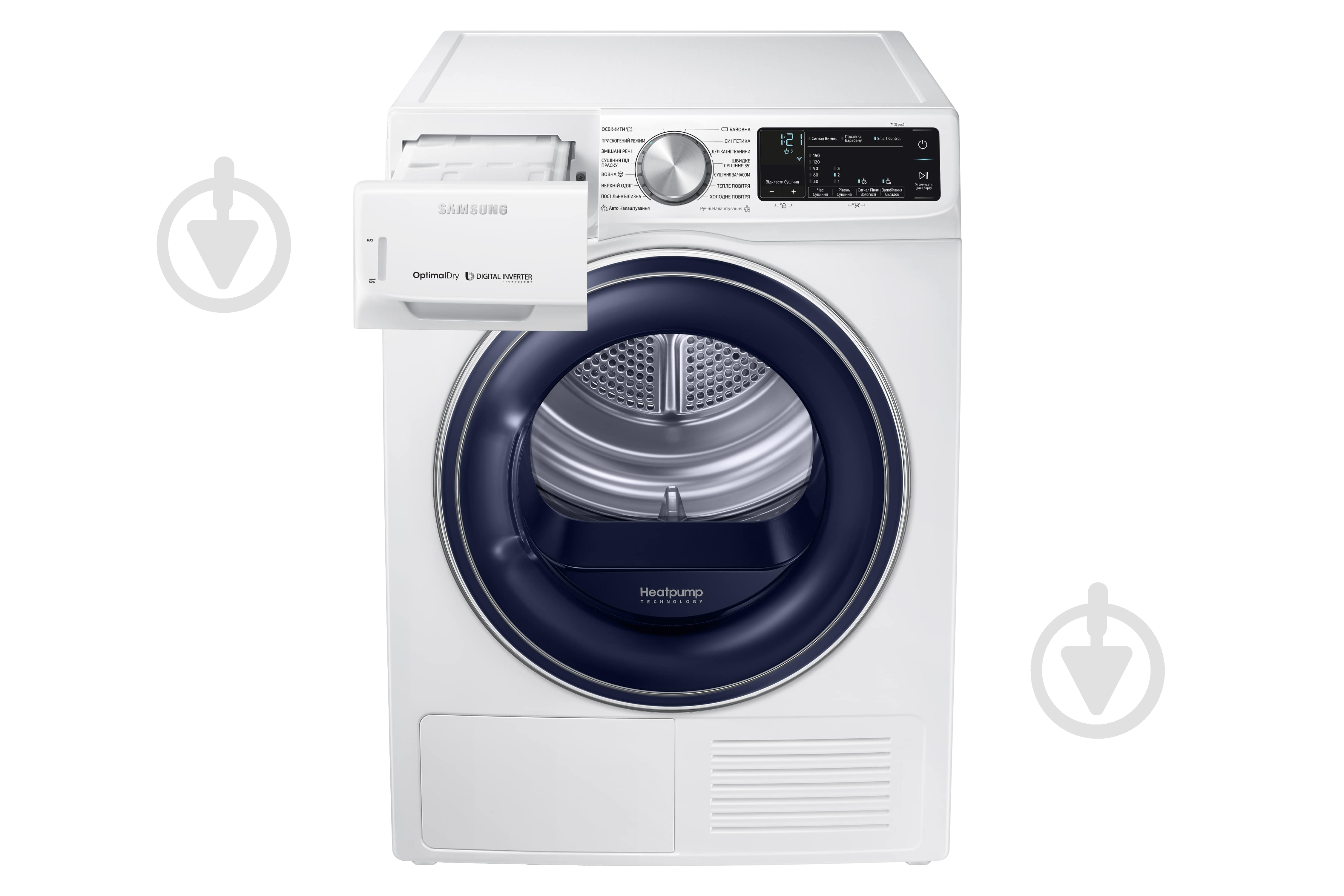 Сушильная машина Samsung DV90N62632W/UA - фото 6 Сушильная машина Samsung DV90N62632W/UA - фото 6