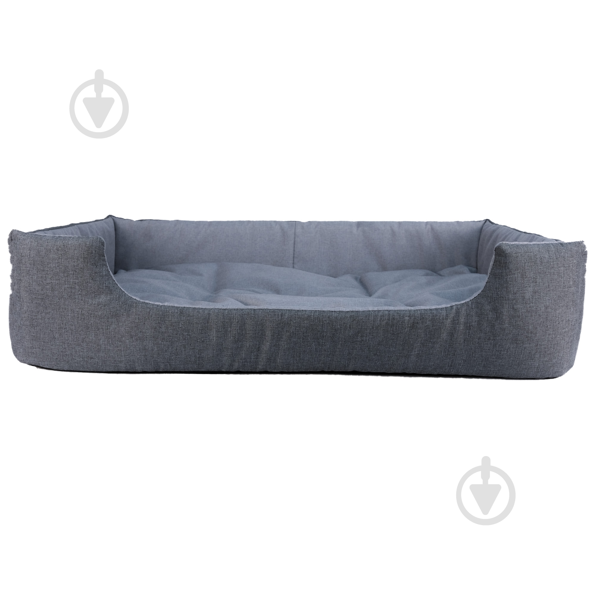 Лежак FX home Rosto 63x46x15 см серый - фото 2