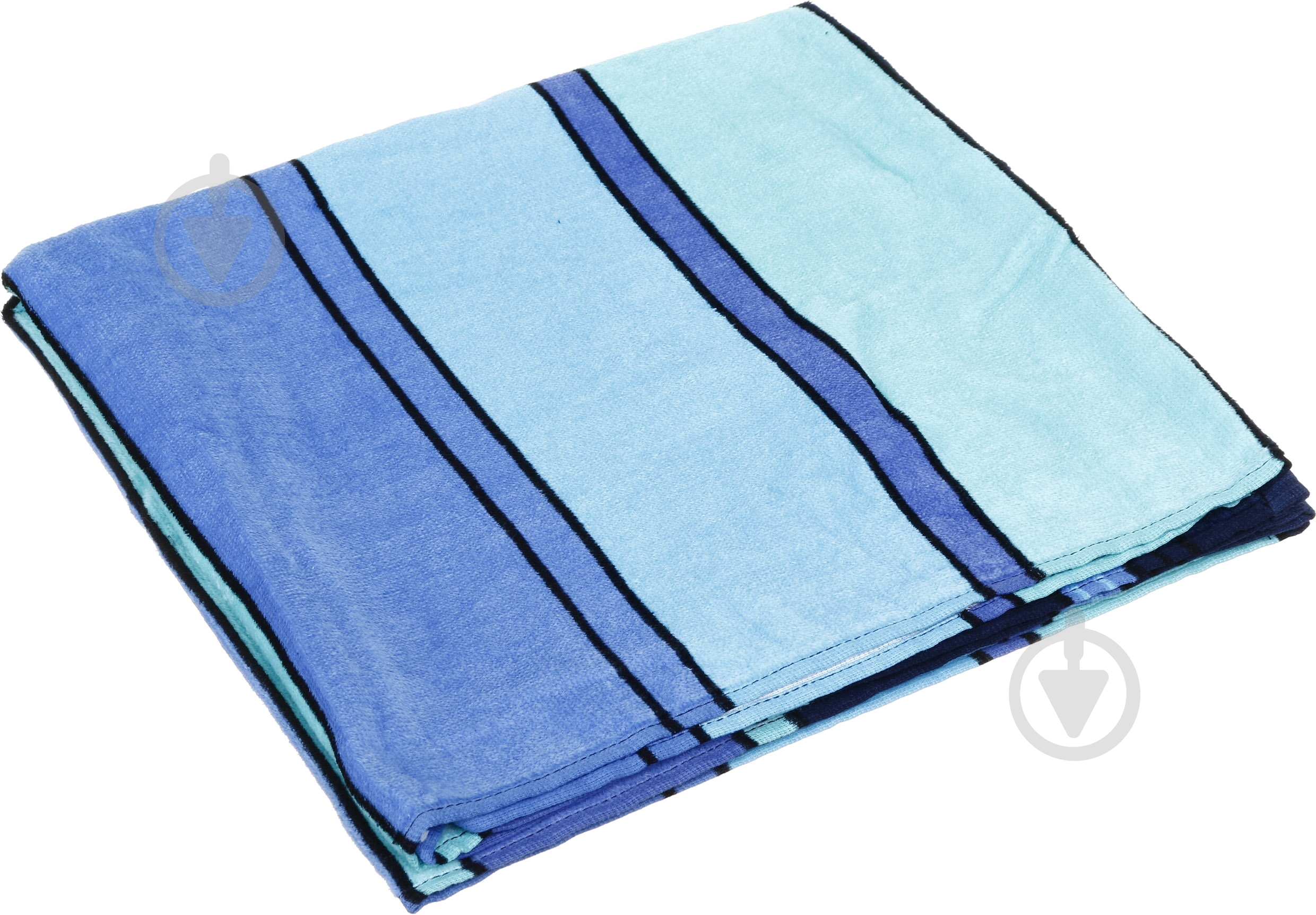 Рушник пляжний Blue Stripes 71x147 см різнокольоровий Luna - фото 3