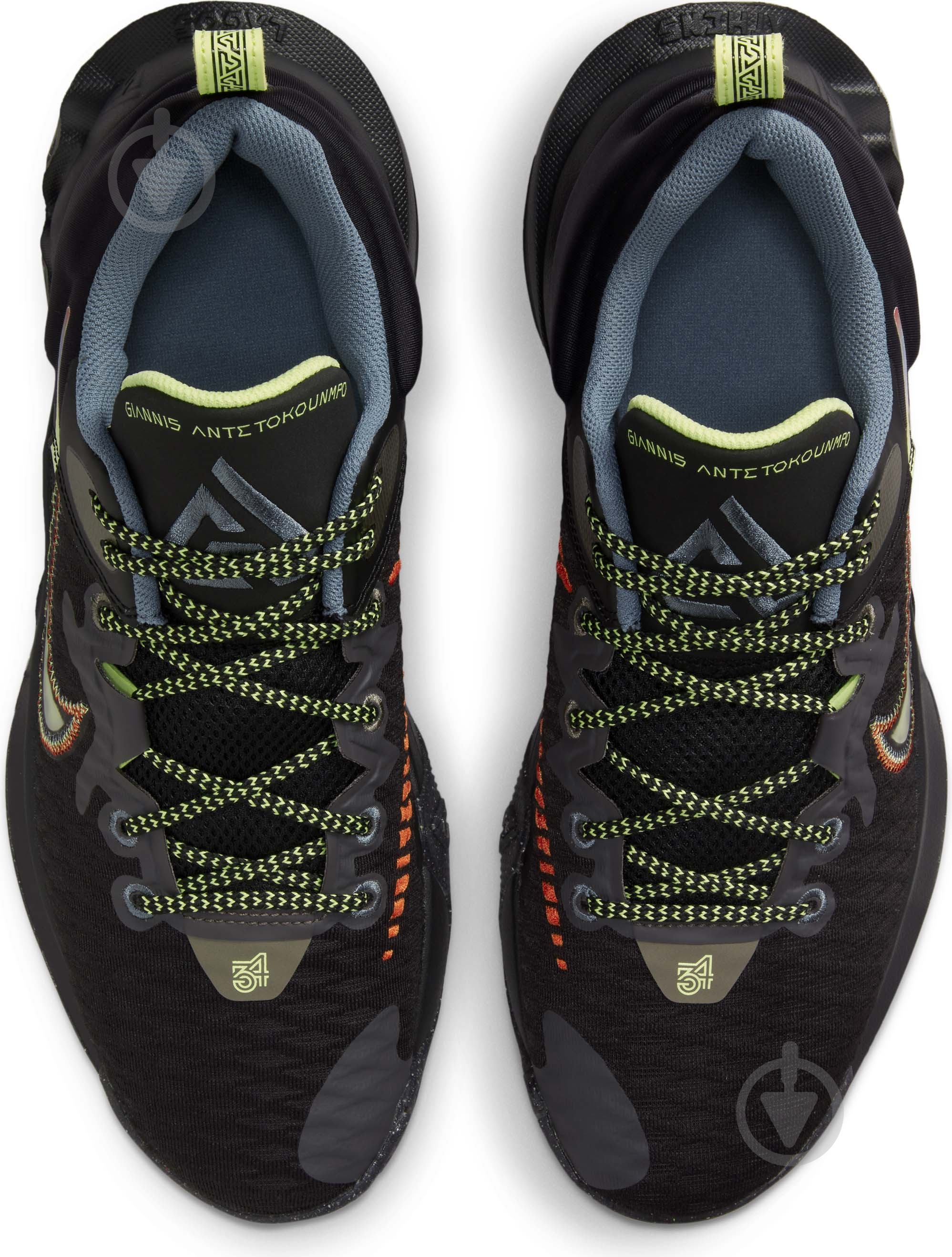 Кросівки чоловічі Nike Giannis Immortality "Force Field" DH4470-001 р.47,5 чорні - фото 6