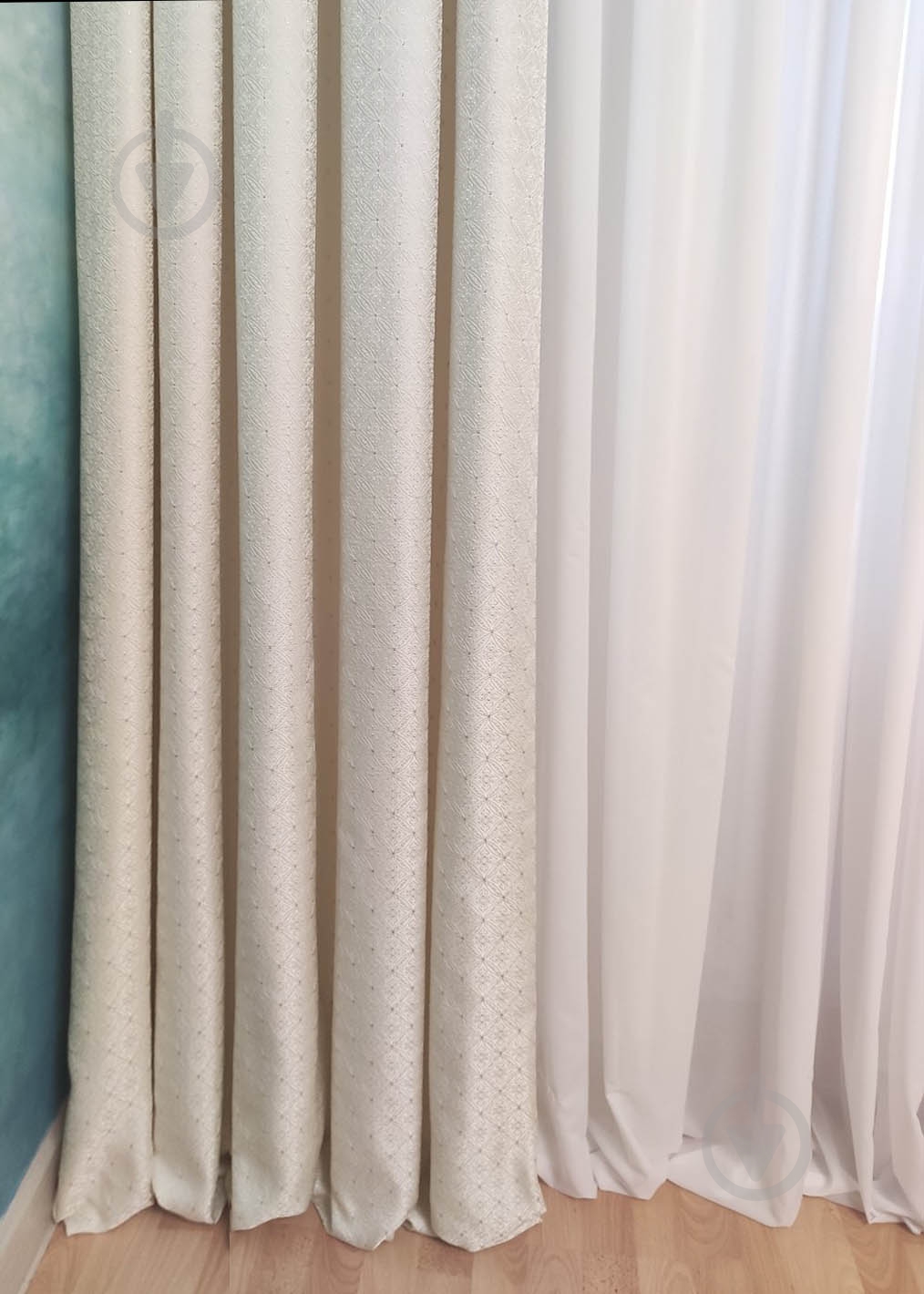 Штора Франческо 150x250 бежевый Декор-ін - фото 1