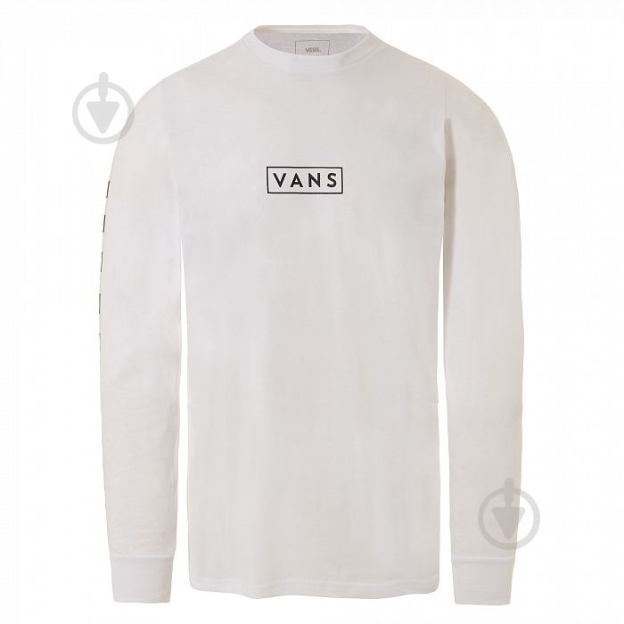 Футболка Vans EASY BOX CHECKER LS VA45CYYB2 S белый - фото 3