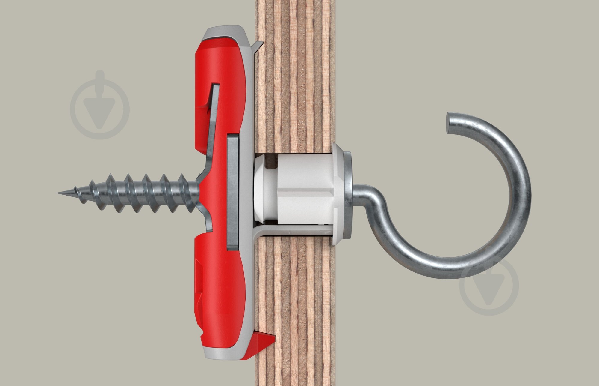 Дюбель для гипсокартона DUOTEC RH K NV / с L-крюком fischer 10x50 мм 2 шт. (537264) - фото 6