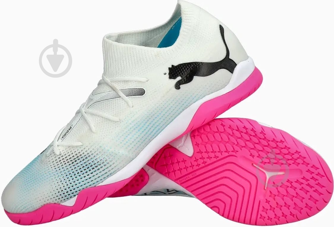 Бутсы Puma Future 7 Match IN 107721 р.46 белый - фото 4