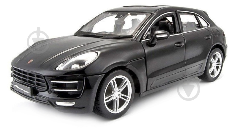 Автомодель Bburago 1:24 Porsche Macan чорний 18-21077 - фото 2 Автомодель Bburago 1:24 Porsche Macan чорний 18-21077 - фото 2