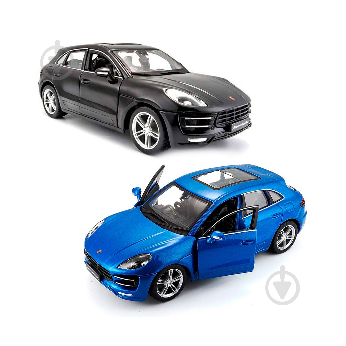 Автомодель Bburago 1:24 Porsche Macan чорний 18-21077 - фото 1 Автомодель Bburago 1:24 Porsche Macan чорний 18-21077 - фото 1