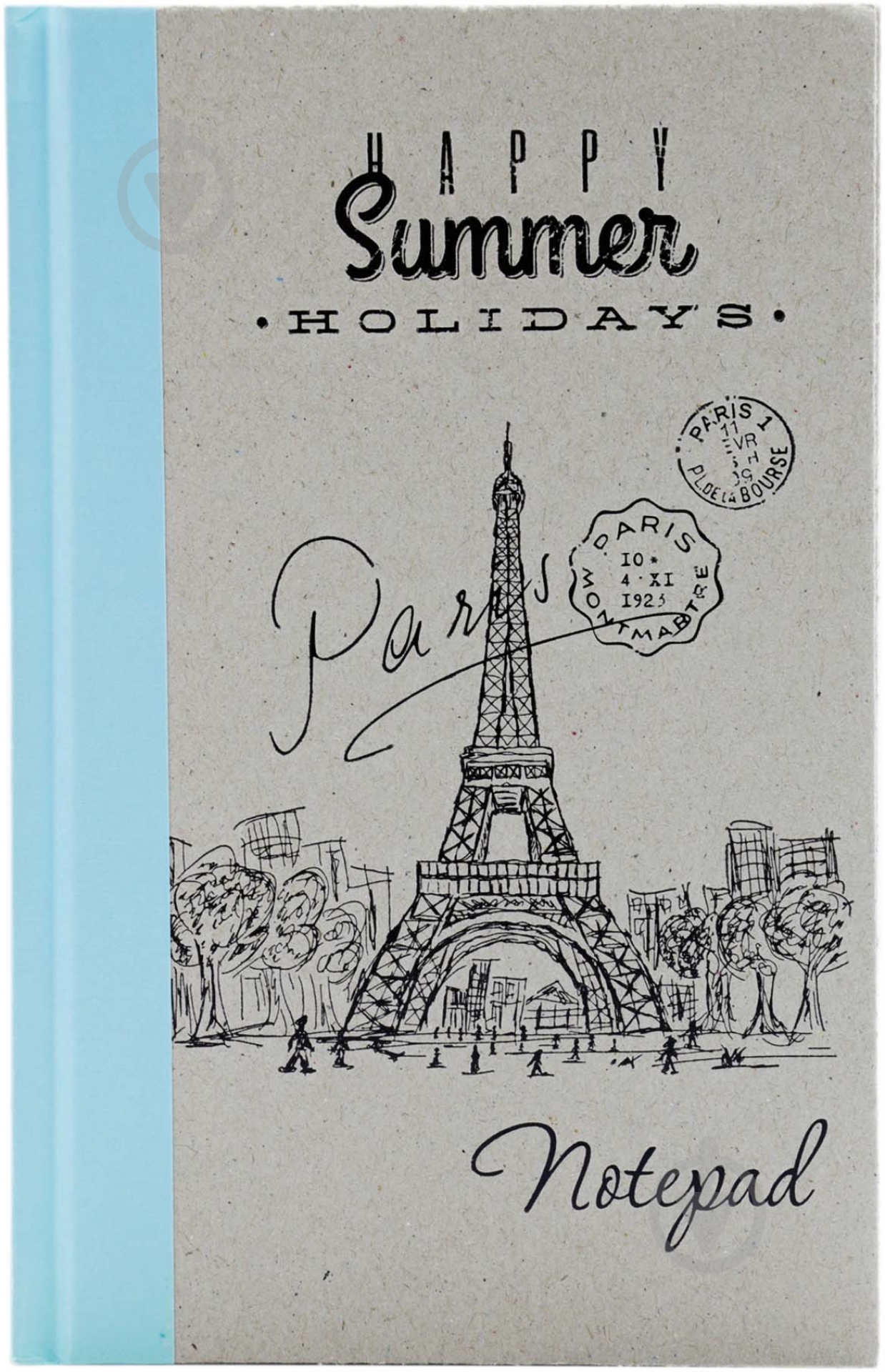 Блокнот Paris 7БЦ В6 клетка 80 л Kinderline - фото 1