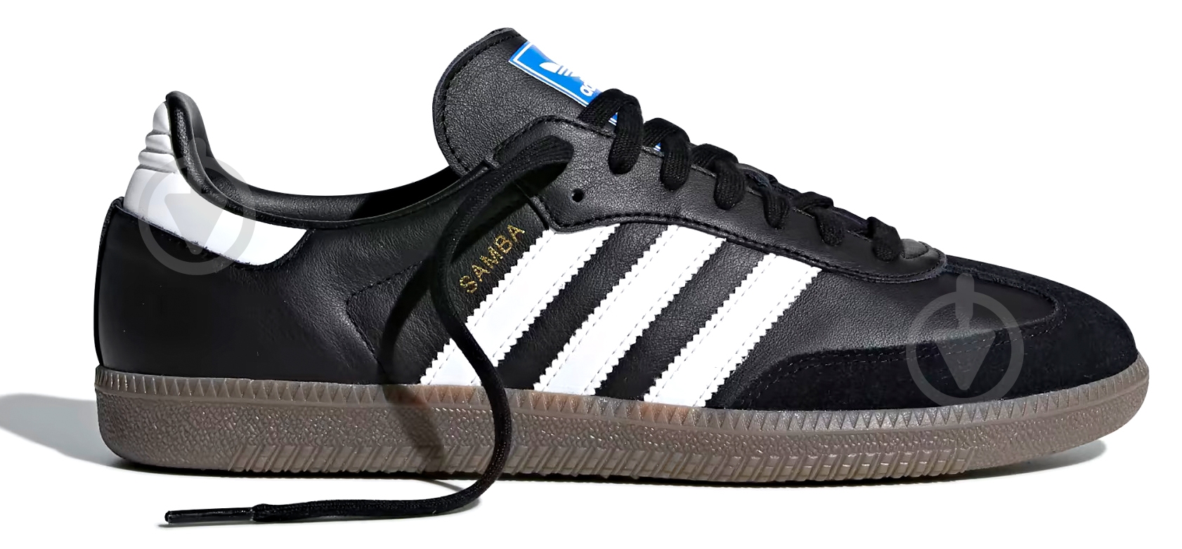 Кроссовки Adidas SAMBA OG B75807 р.46 2/3 черные - фото 2