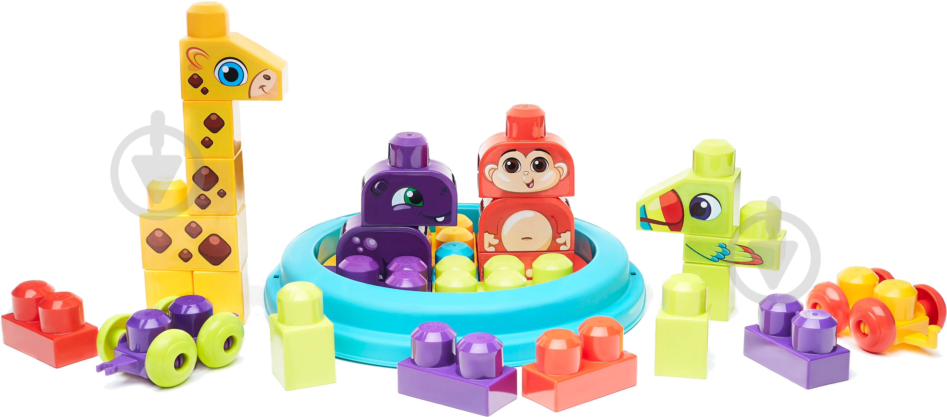 Конструктор Mega Bloks Яскраве слоненя FFG21 - фото 4