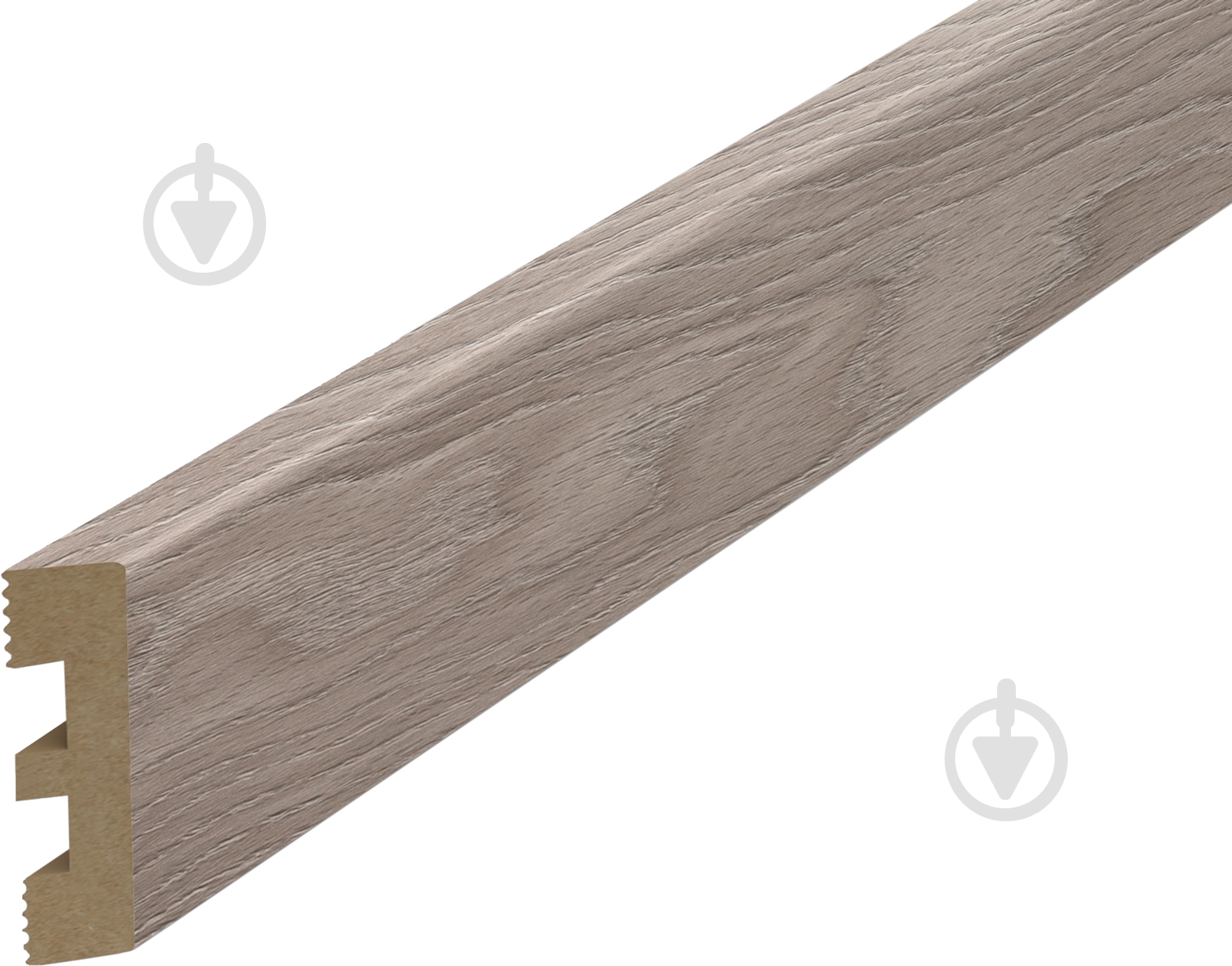 Плинтус Classen NOOXevo дуб серый 75х1210 мм - фото 1