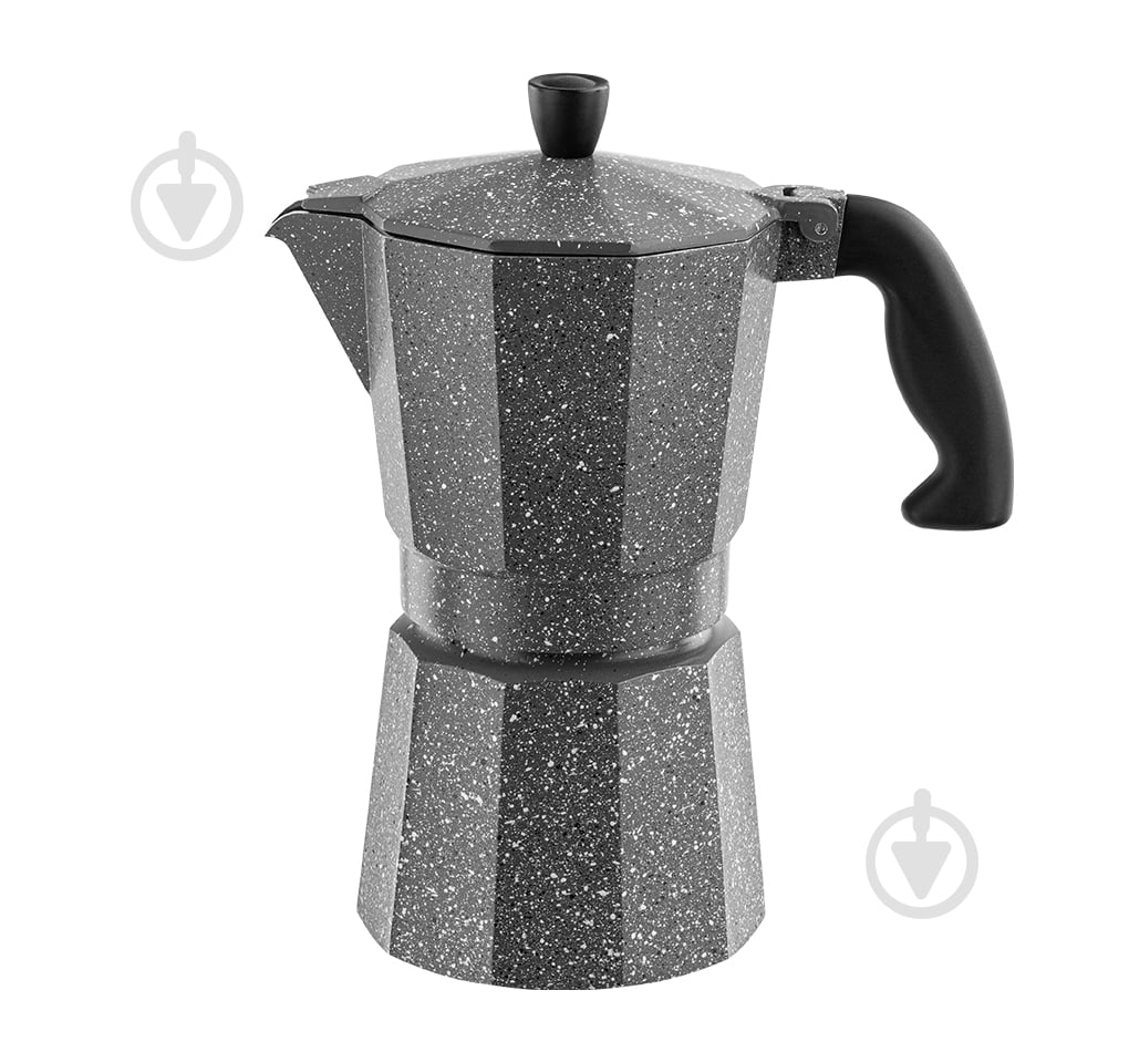 Кавоварка гейзерна Vinzer Moka Granito на 3 чашки 120 мл 89397 - фото 1