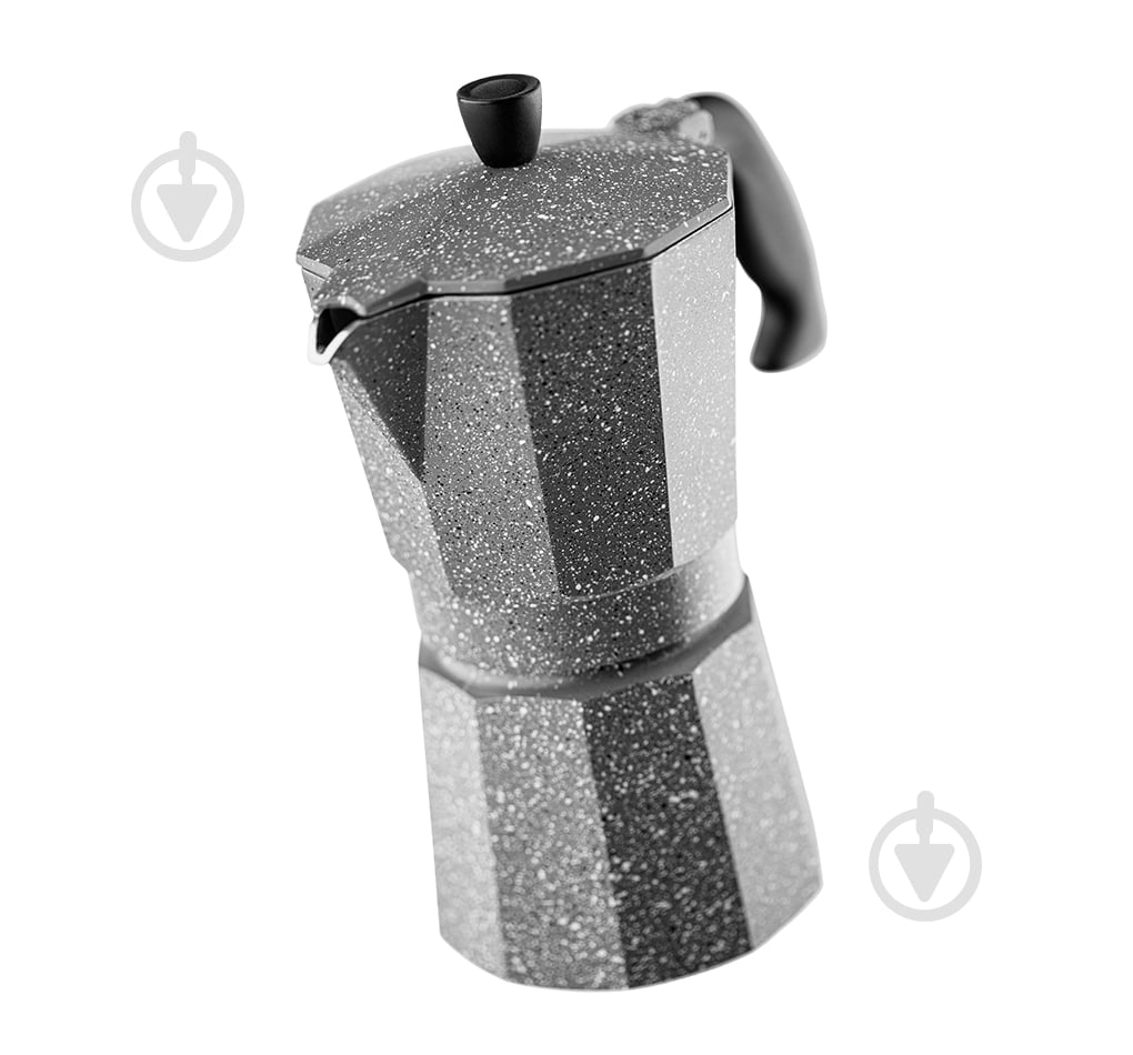 Кавоварка гейзерна Vinzer Moka Granito на 3 чашки 120 мл 89397 - фото 2