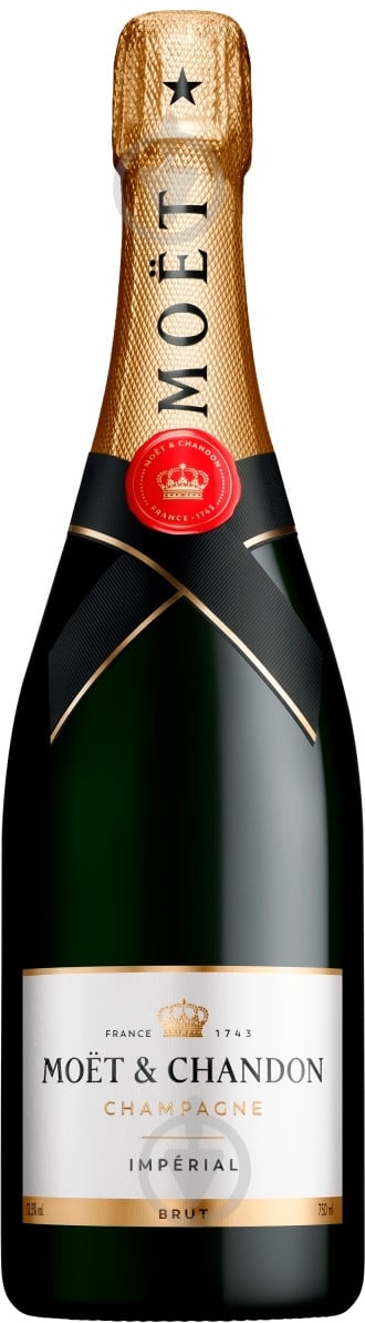 Шампанське Moet et Chandon Imperial Moet&Chandon Brut біле 0,75 л - фото 1